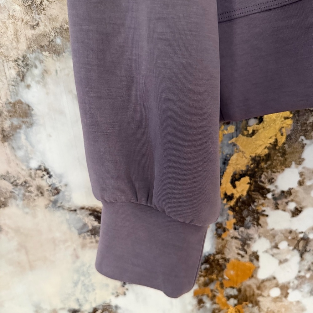 Lululemon Lavender oversized crewneck sweatshirt in size 2 - Picture 4 of 7